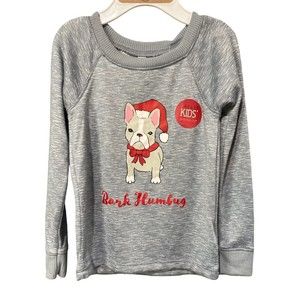 NWT Kids Pajama Top‎ - Bark Humbug French Bulldog Size 3T